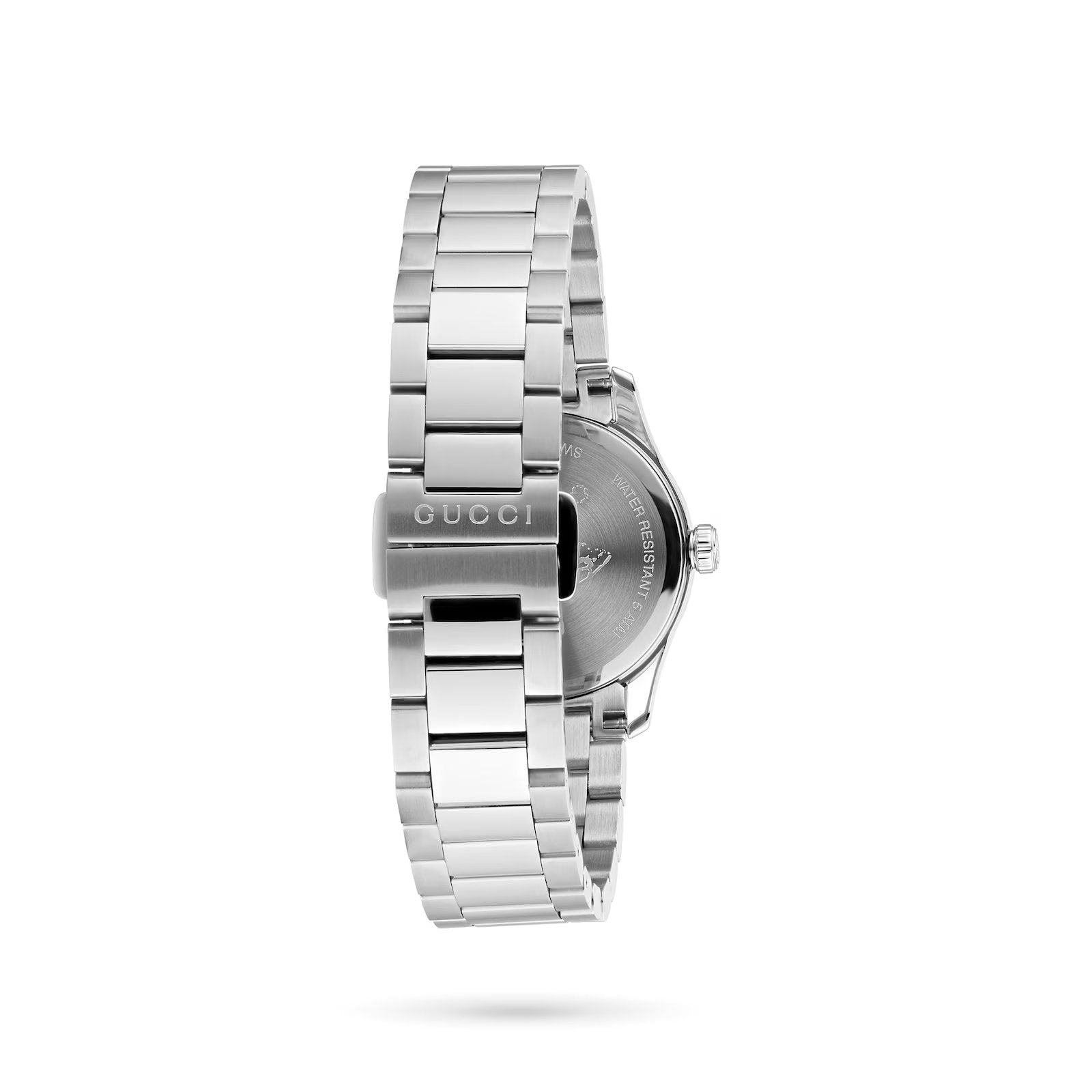 Elegant GUCCI Ladies' G-Timeless Stainless Steel Watch