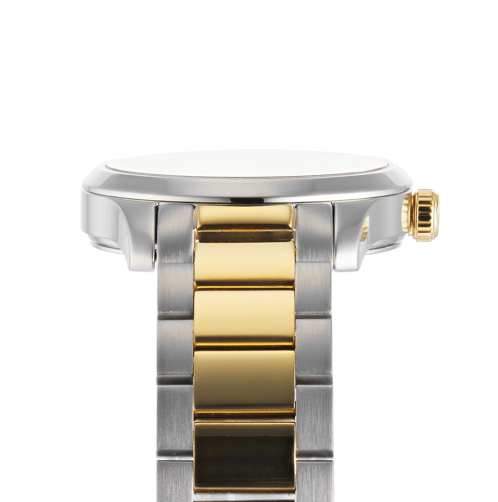 Elegant Gucci G-Timeless Stainless Steel & Yellow Gold Ladies' Watch