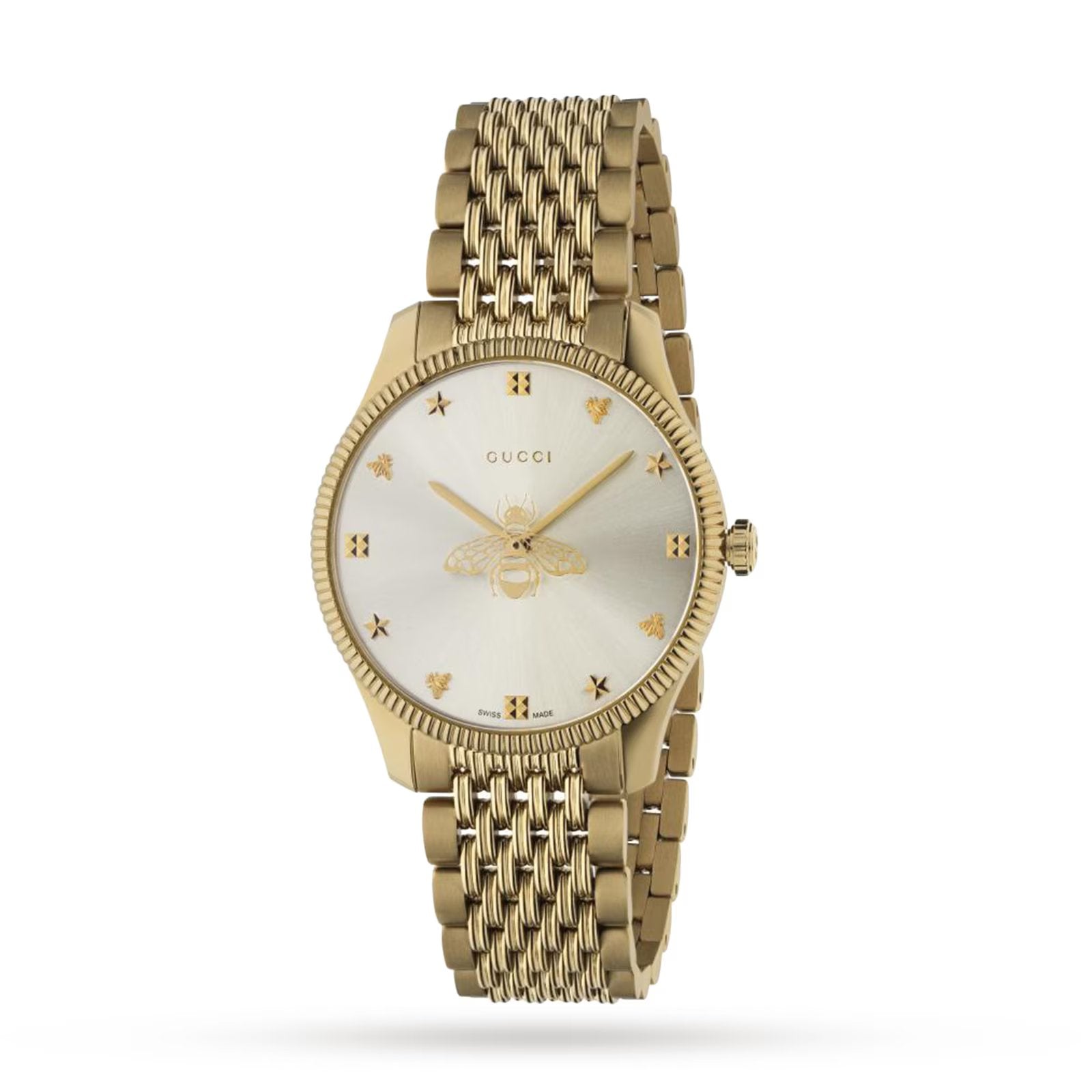 Elegant Gucci G-Timeless Women's 36mm Gold-Tone Watch