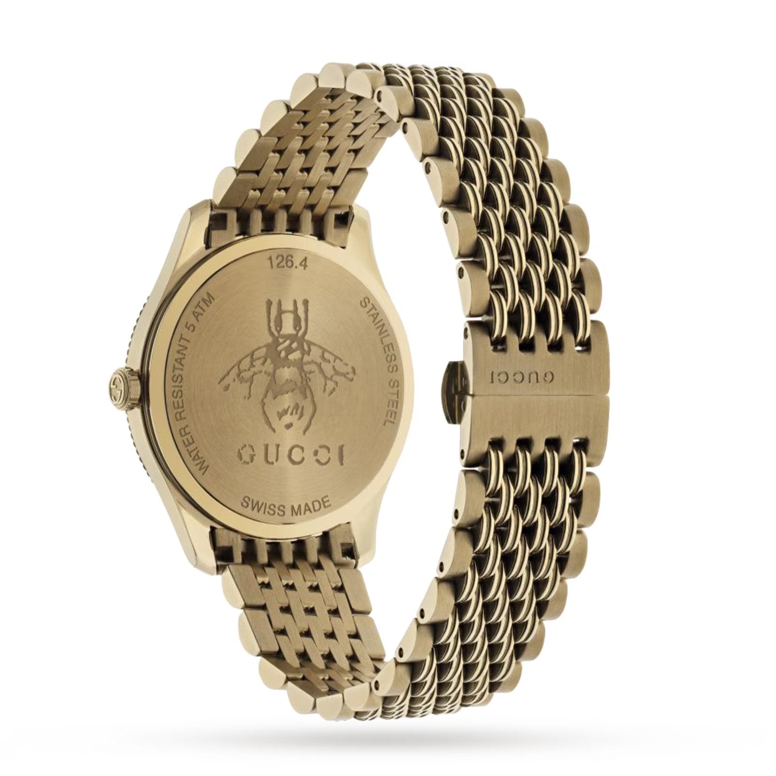 Elegant Gucci G-Timeless Women's 36mm Gold-Tone Watch
