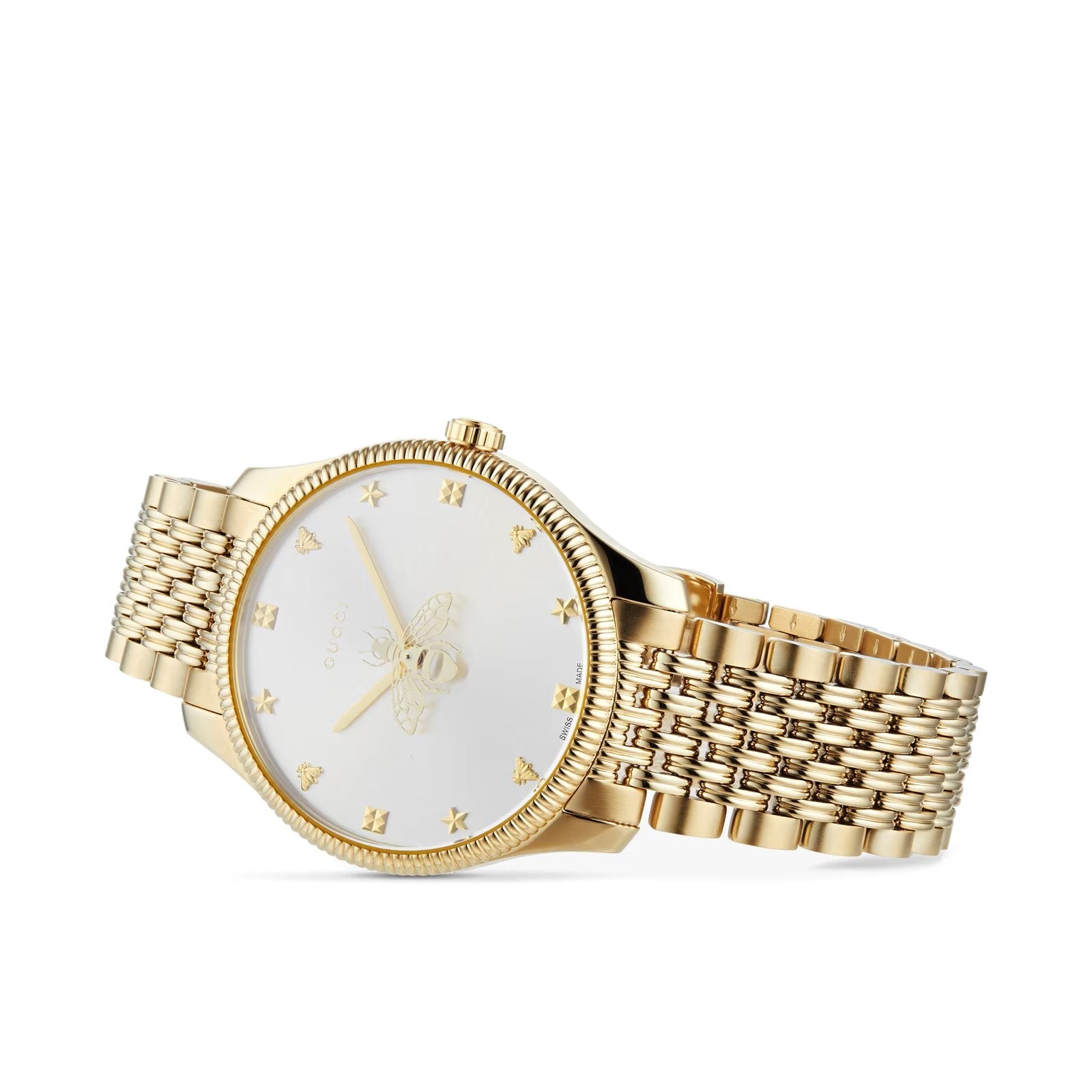 Elegant Gucci G-Timeless Women's 36mm Gold-Tone Watch