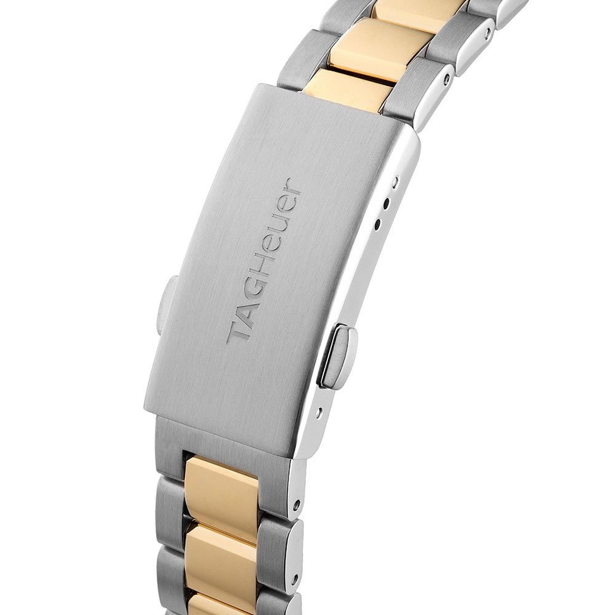 TAG Heuer Aquaracer Gold Plated and Stainless Steel Diamond Ladies Watch