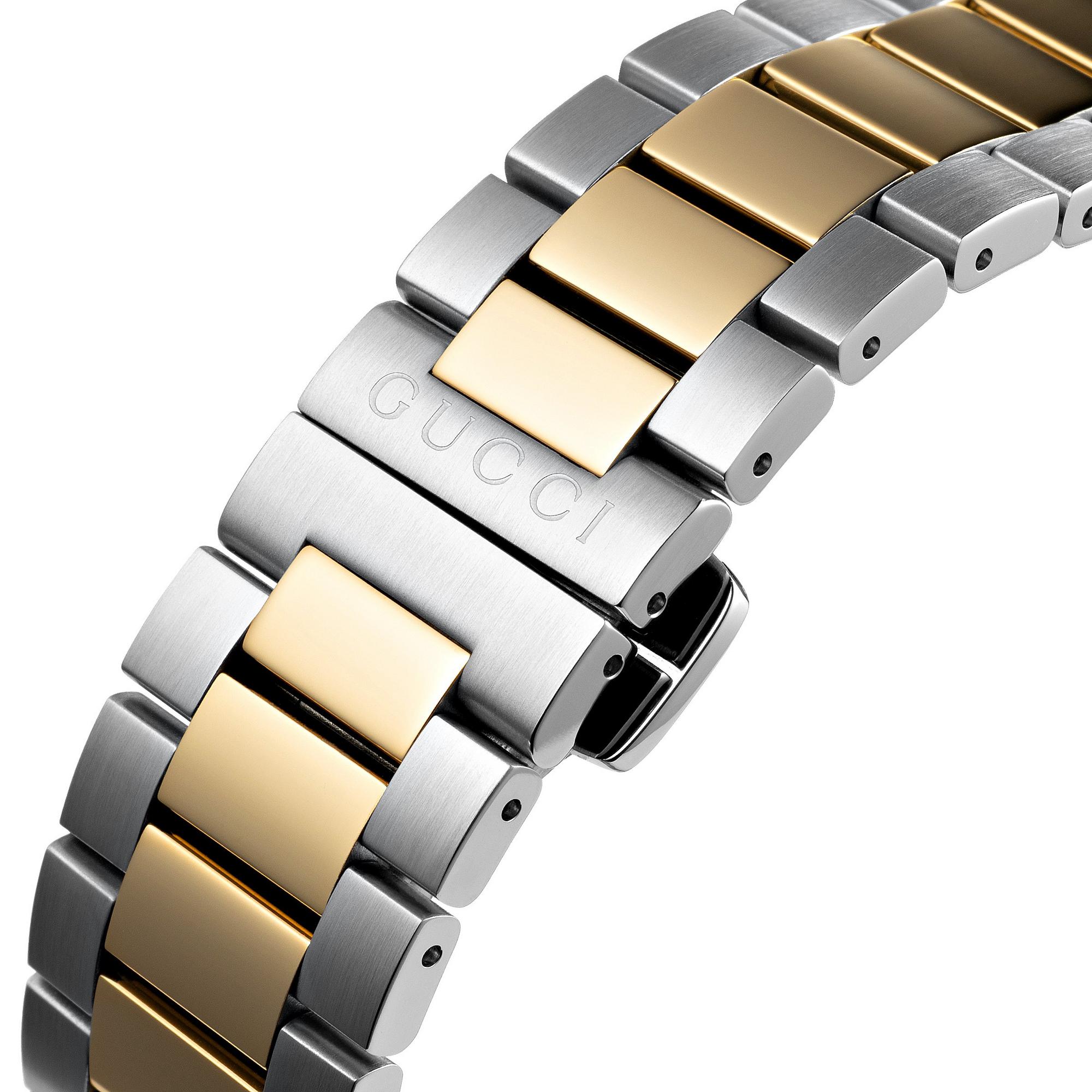 Elegant Two-Tone Gucci G-Timeless Steel and Gold Men's Watch