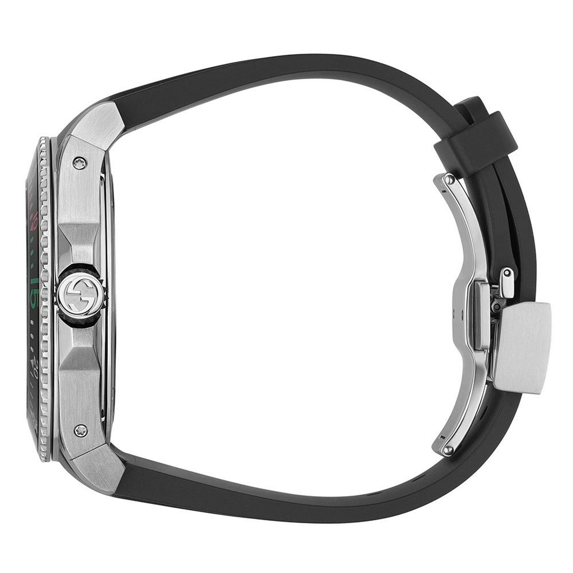 Gucci G-Timeless Kingsnake Dial Stainless Steel Men's Watch