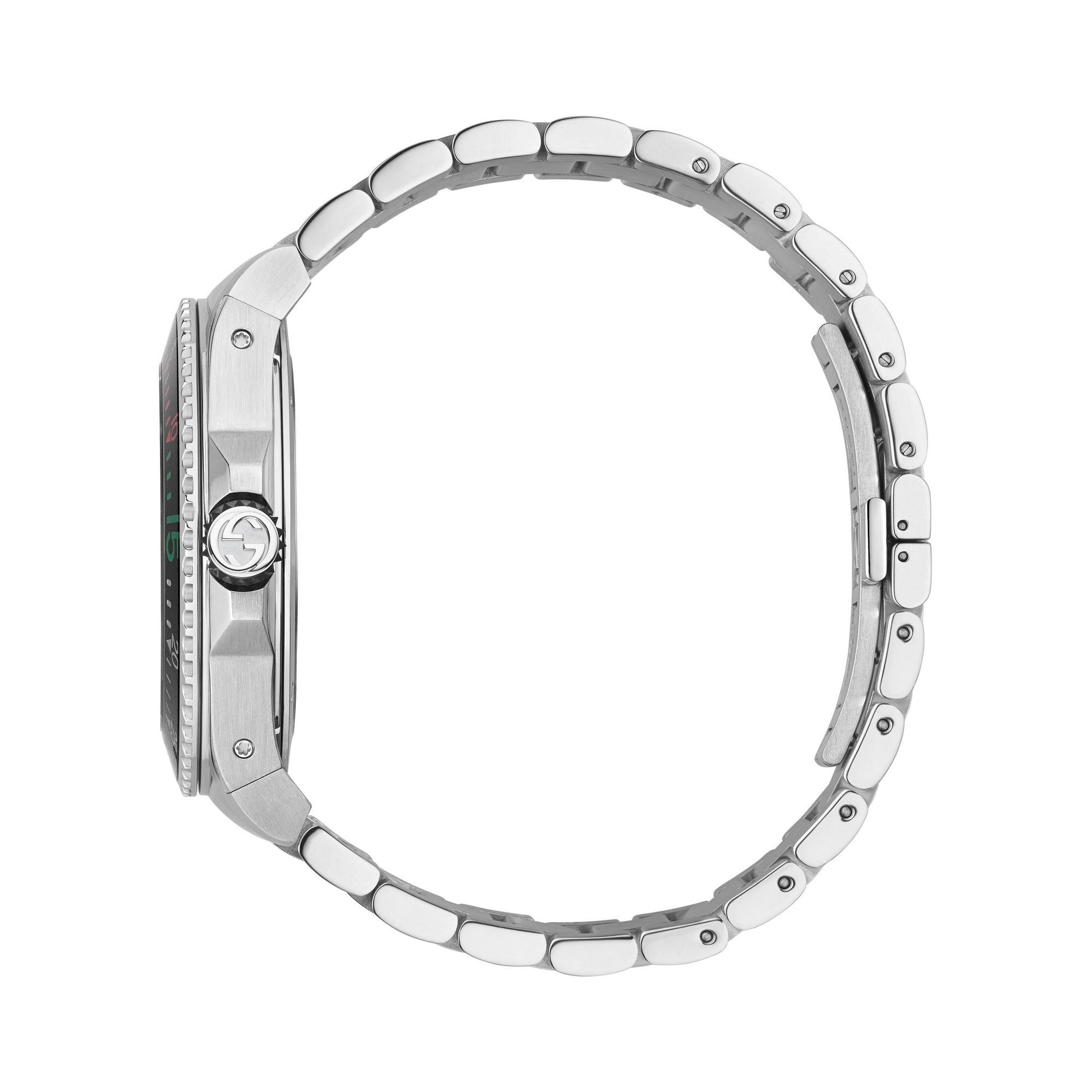 Gucci Dive YA136218 Men’s 45mm Automatic Stainless Steel Watch – Black Dial