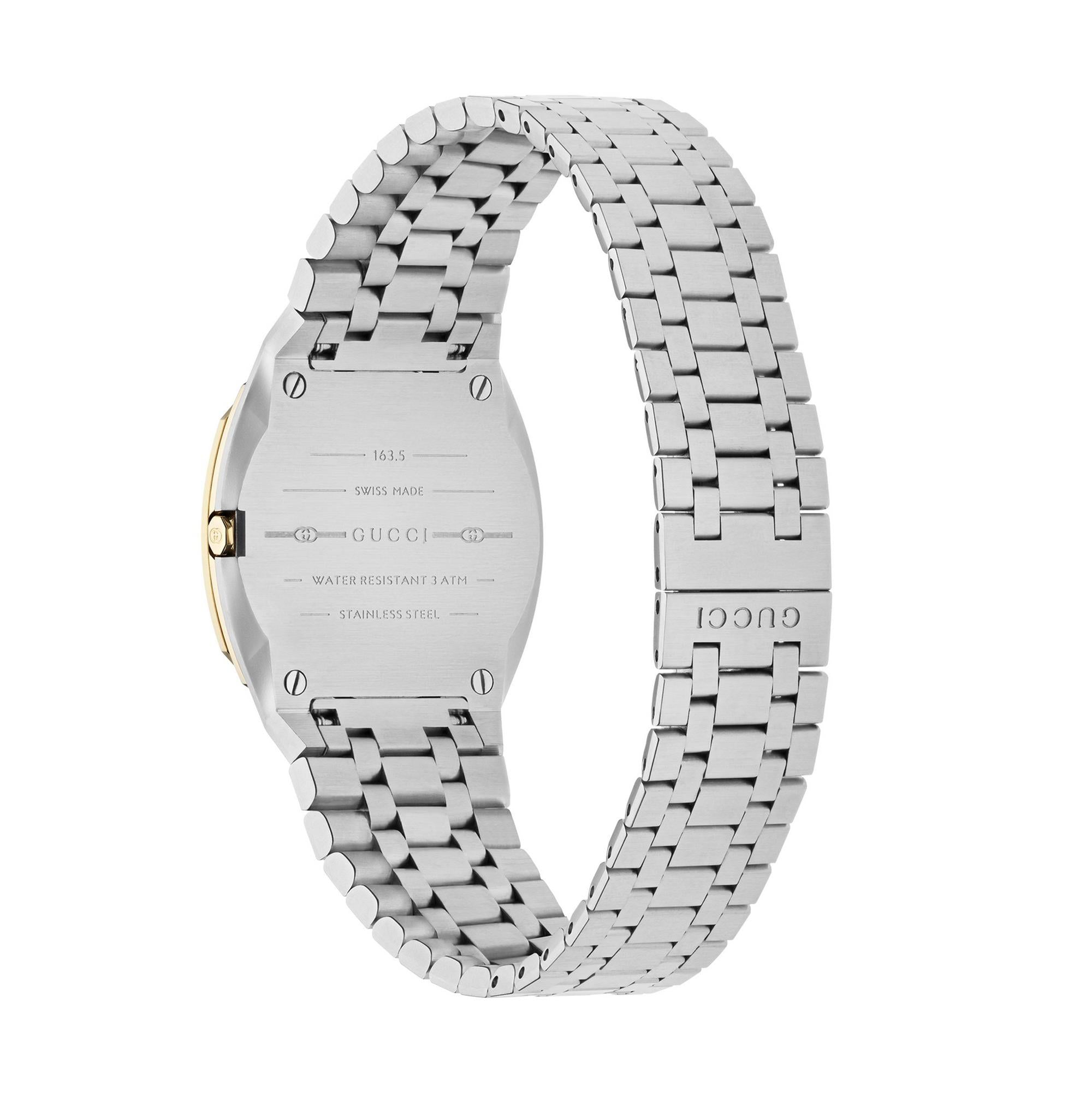 Luxury Gucci 25H Two-Tone Ladies' Watch