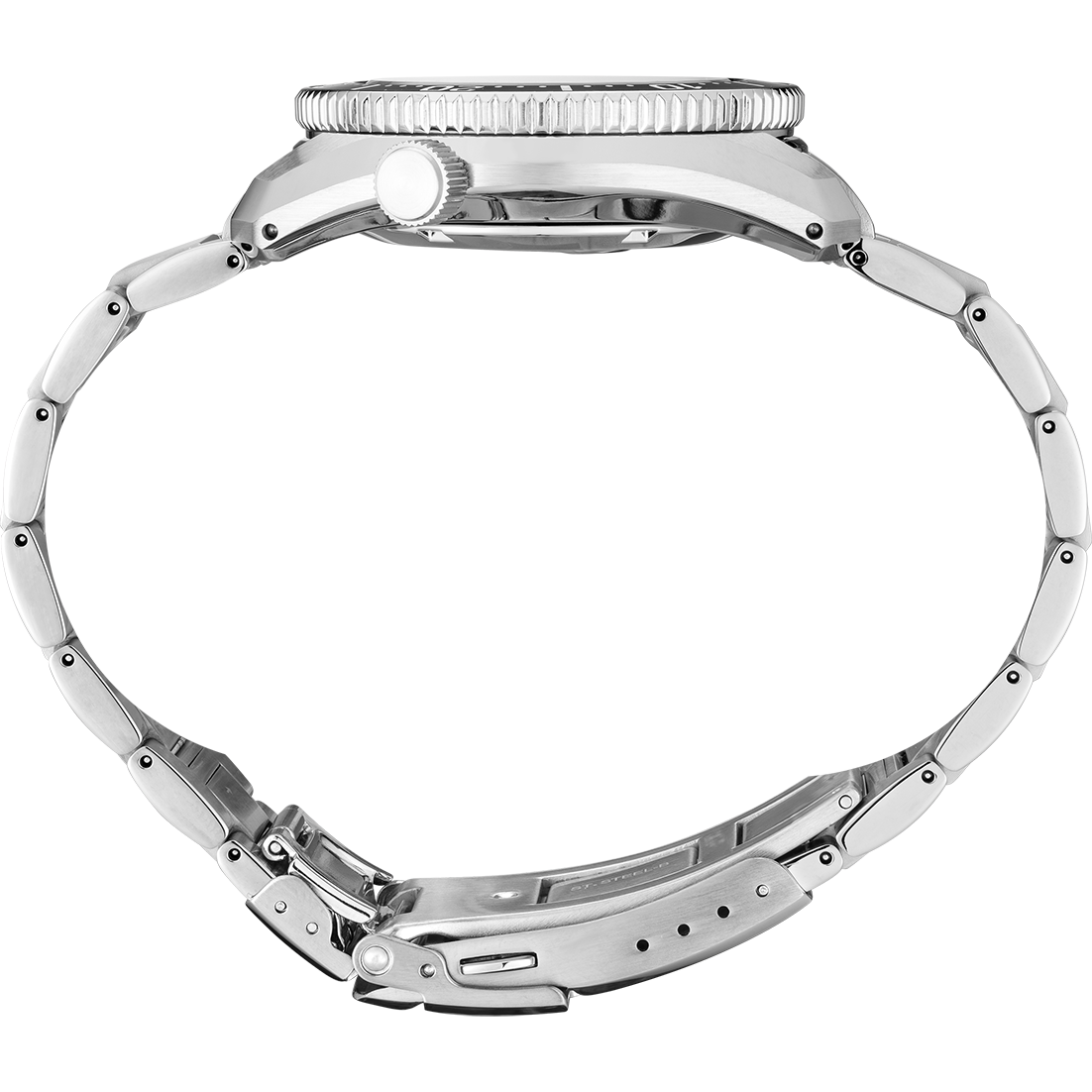 Seiko Prospex Sea Automatic Diver Green Dial Silver Steel Strap Watch For Men - SPB187J1