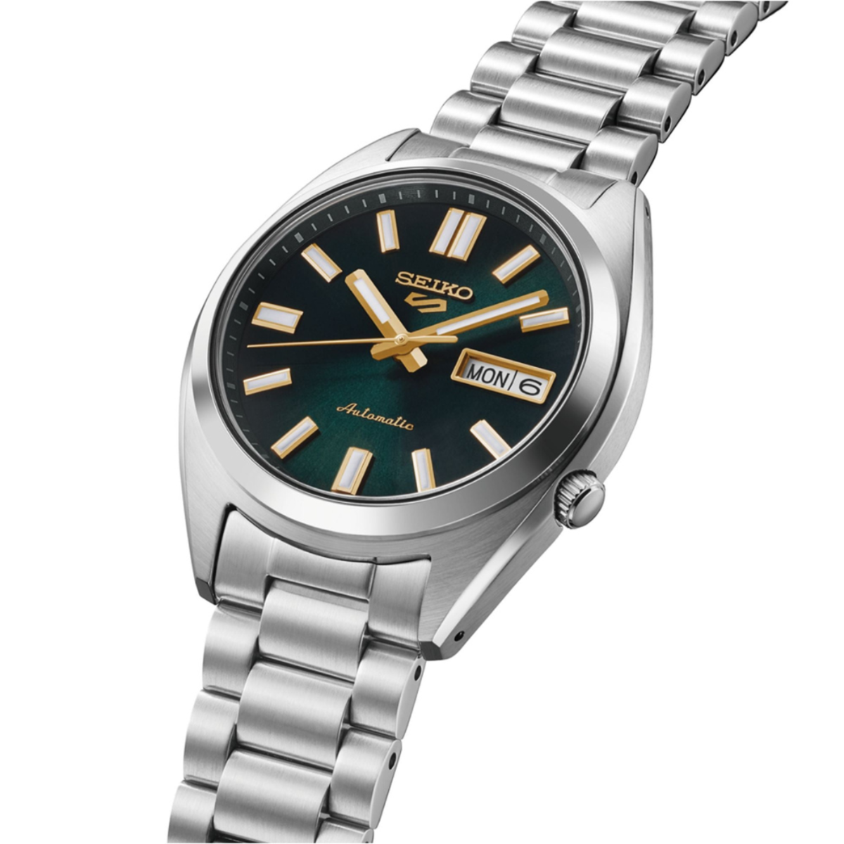 Seiko 5 Sports SNXS SRPL57K1 Green Dial Automatic Watch