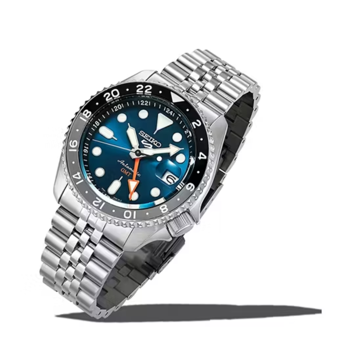Seiko 5 Sports SSK045K1 SSK045 SSK045K Racer's Heritage "Velocity Blue" Car Special Edition Watch