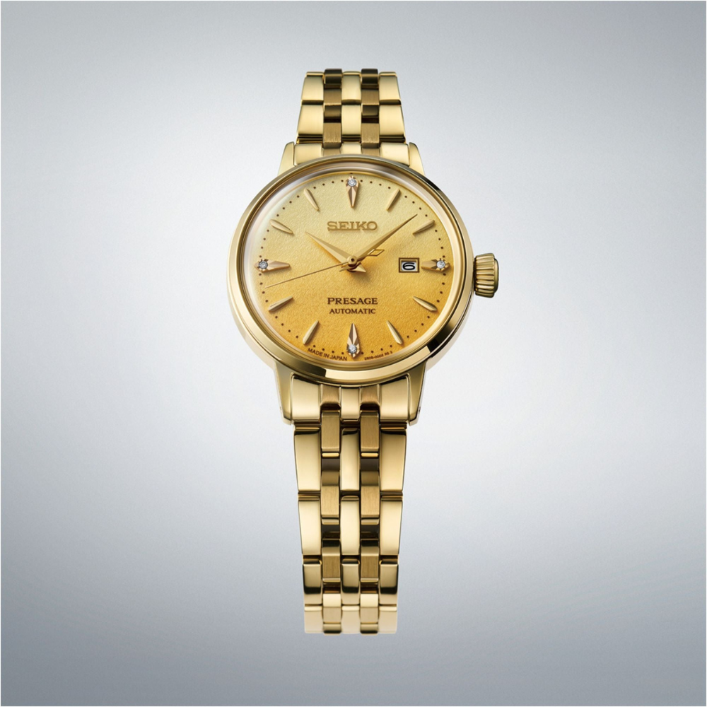 Seiko Presage 'Eggnog' SRE018J1 - Cocktail Time Women's Watch