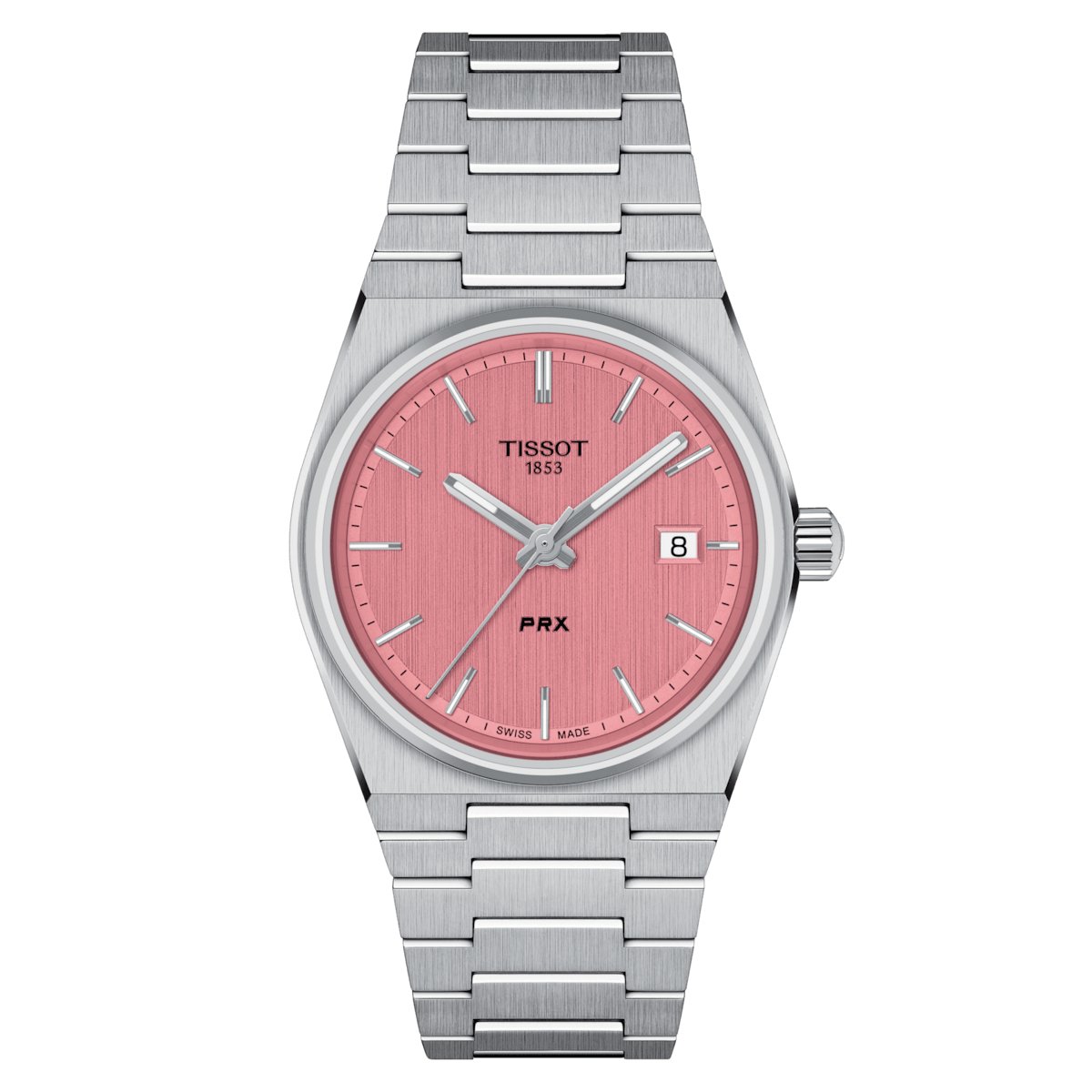 Tissot PRX 35mm Ladies Pink Watch T1372101133100