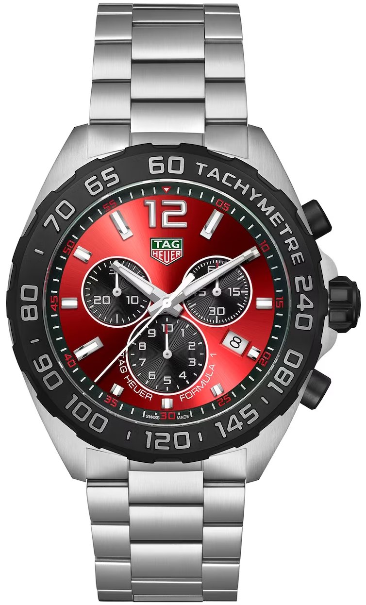 TAG Heuer Formula 1 Chronograph Red Bracelet