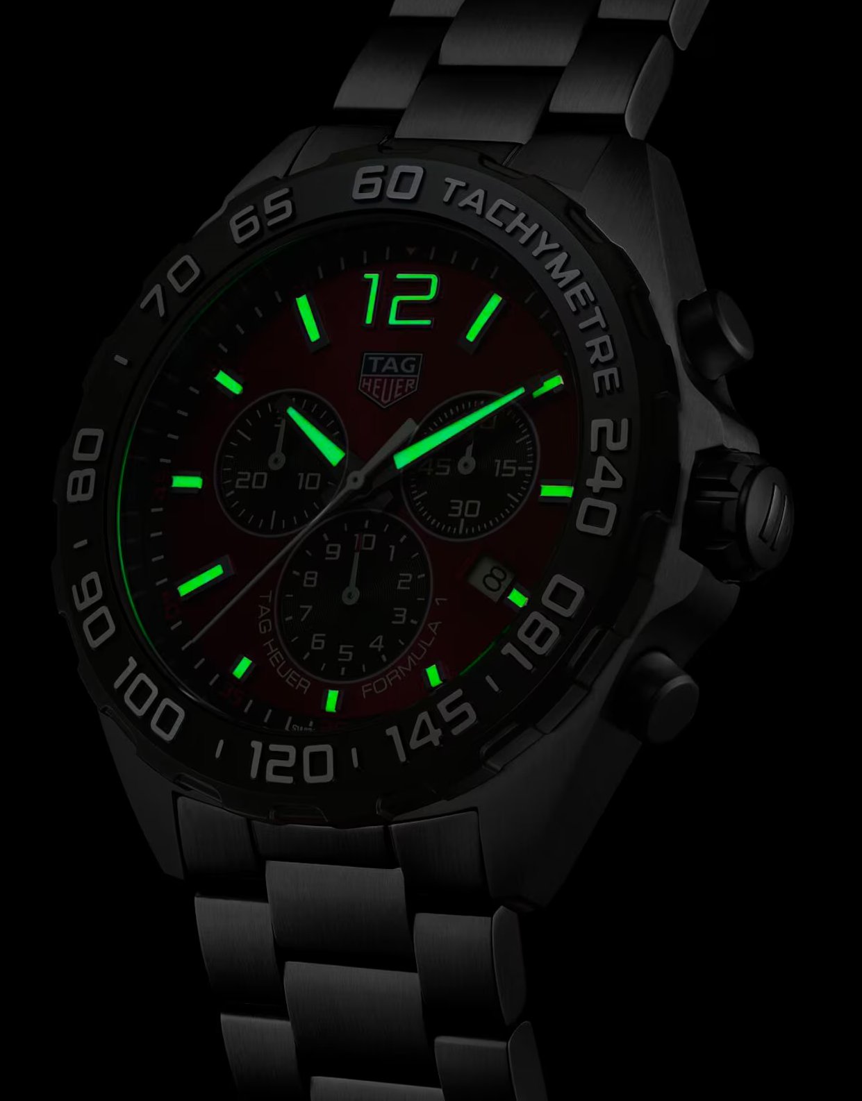 TAG Heuer Formula 1 Chronograph Green Bracelet