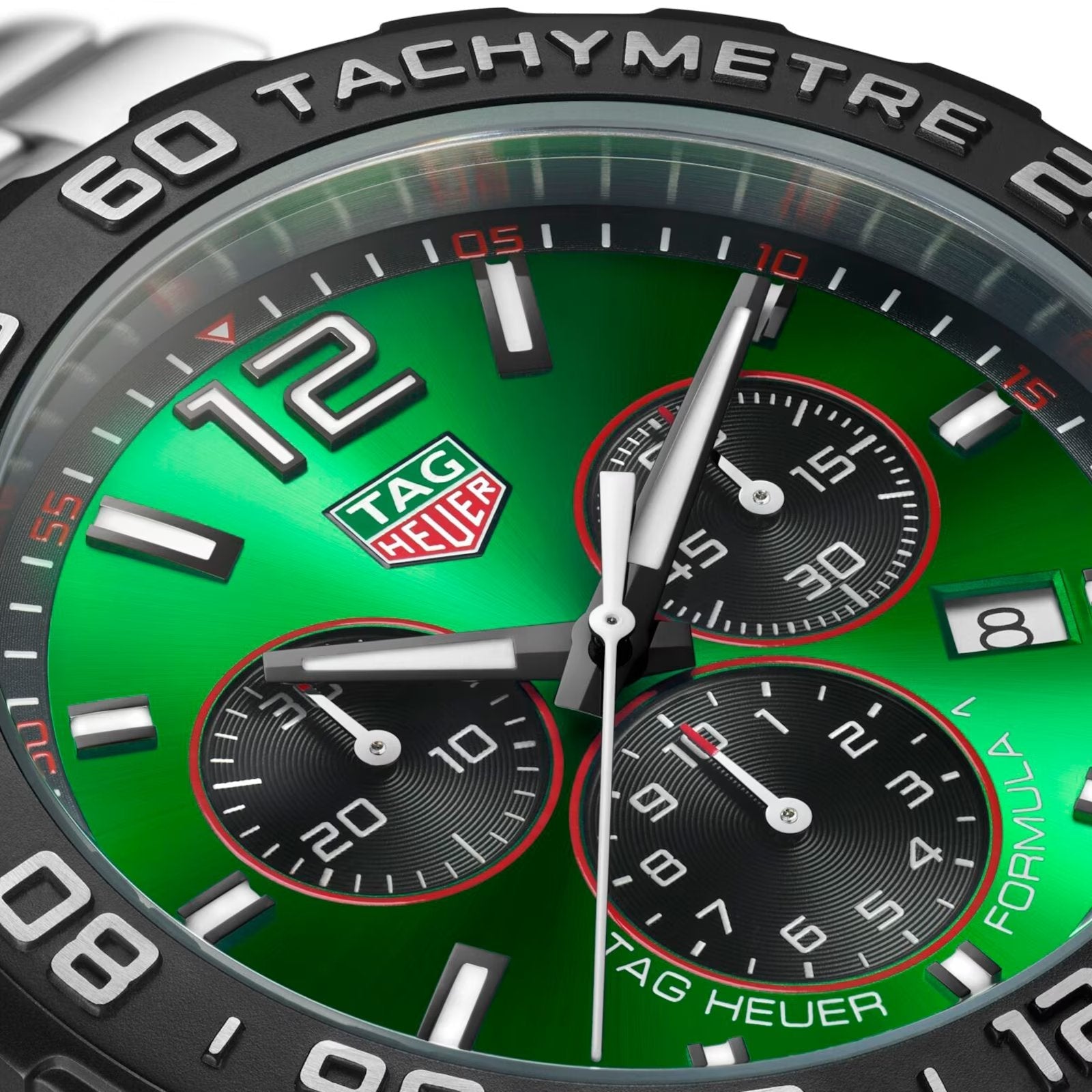 TAG Heuer Formula 1 Chronograph Green Bracelet