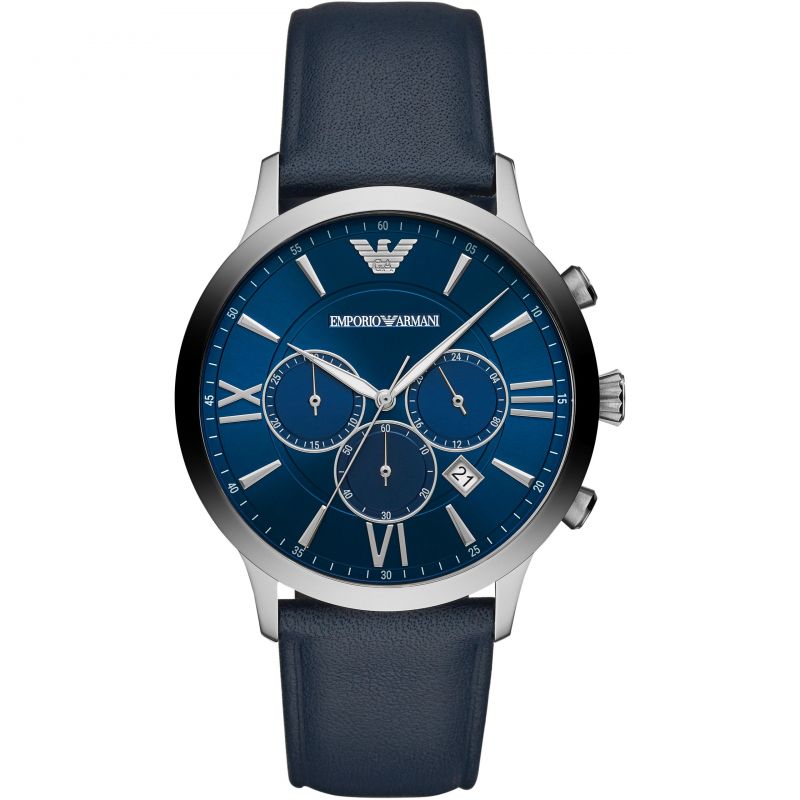 Emporio Armani AR11226 Men's Chronograph Giovanni Blue Watch
