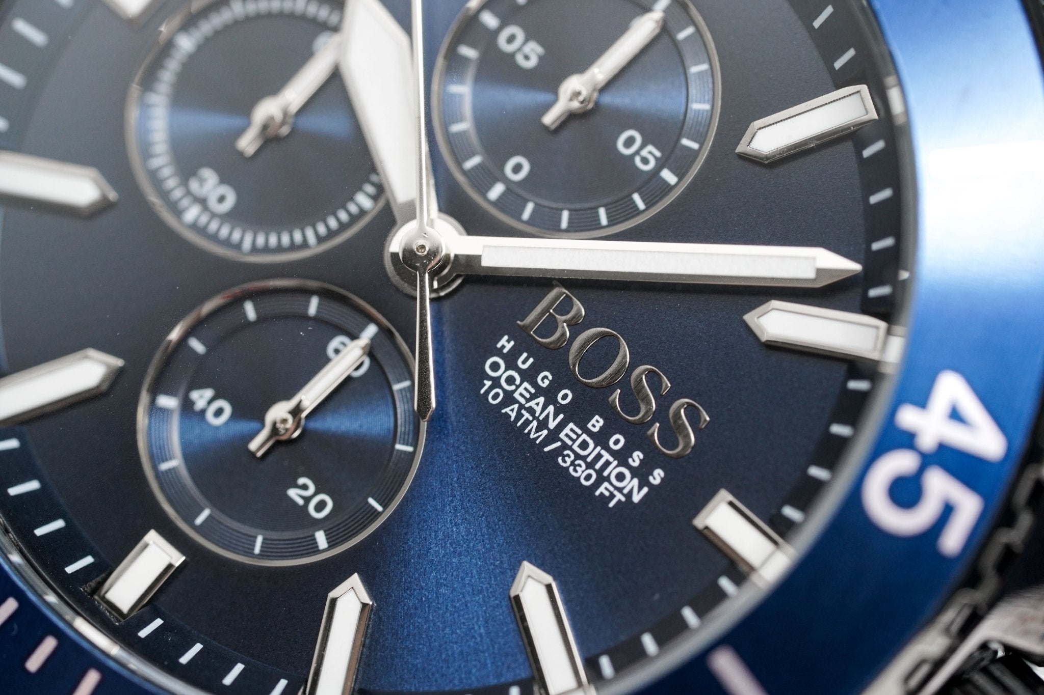 Hugo Boss Men's Watch Chronograph Ocean Edition Blue HB1513702