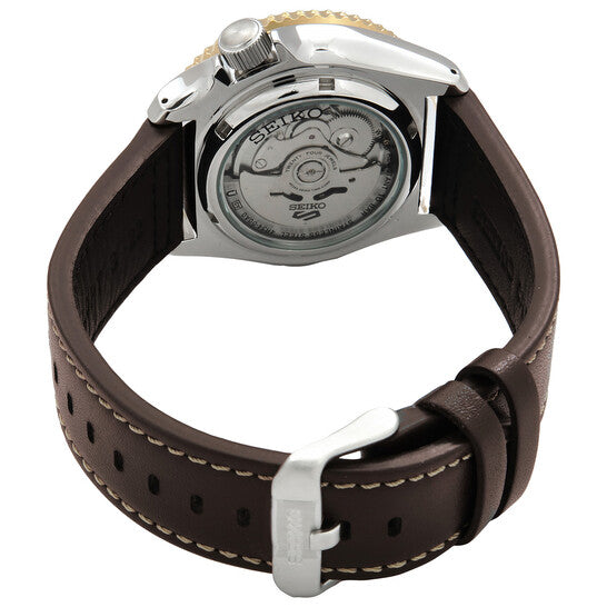 Seiko 5 Sports SKX GMT Automatic Black Dial Men's Watch SSK036