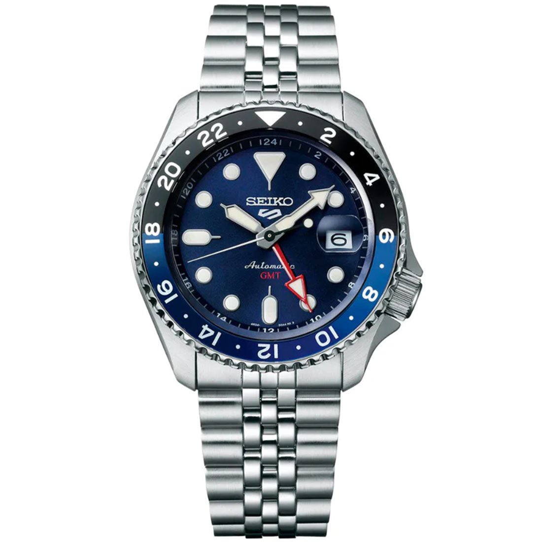 Seiko 5 Sports GMT SSK003 Blue Dial Automatic Watch