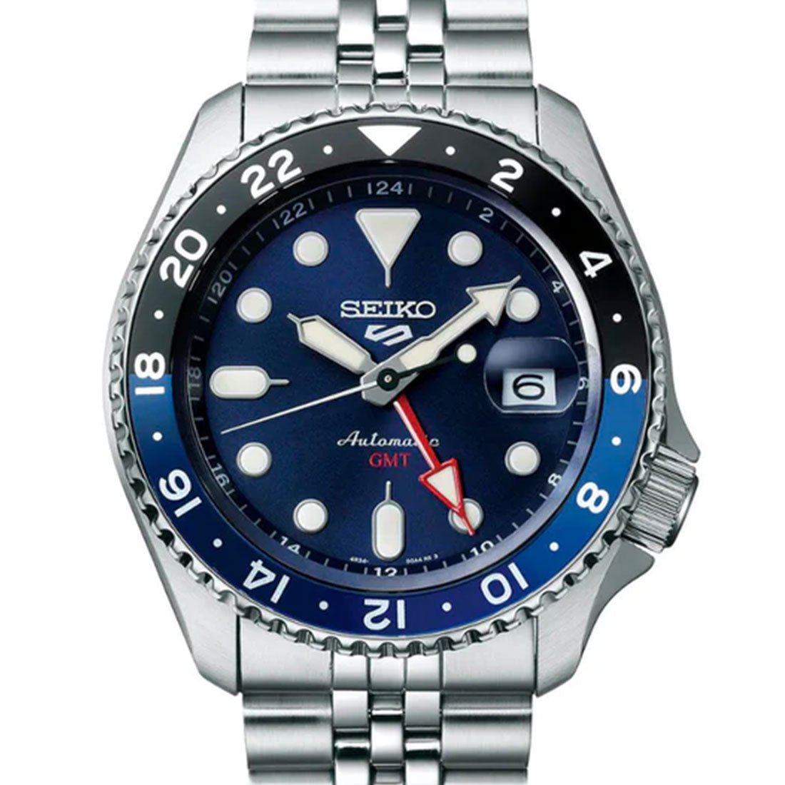 Seiko 5 Sports GMT SSK003 Blue Dial Automatic Watch
