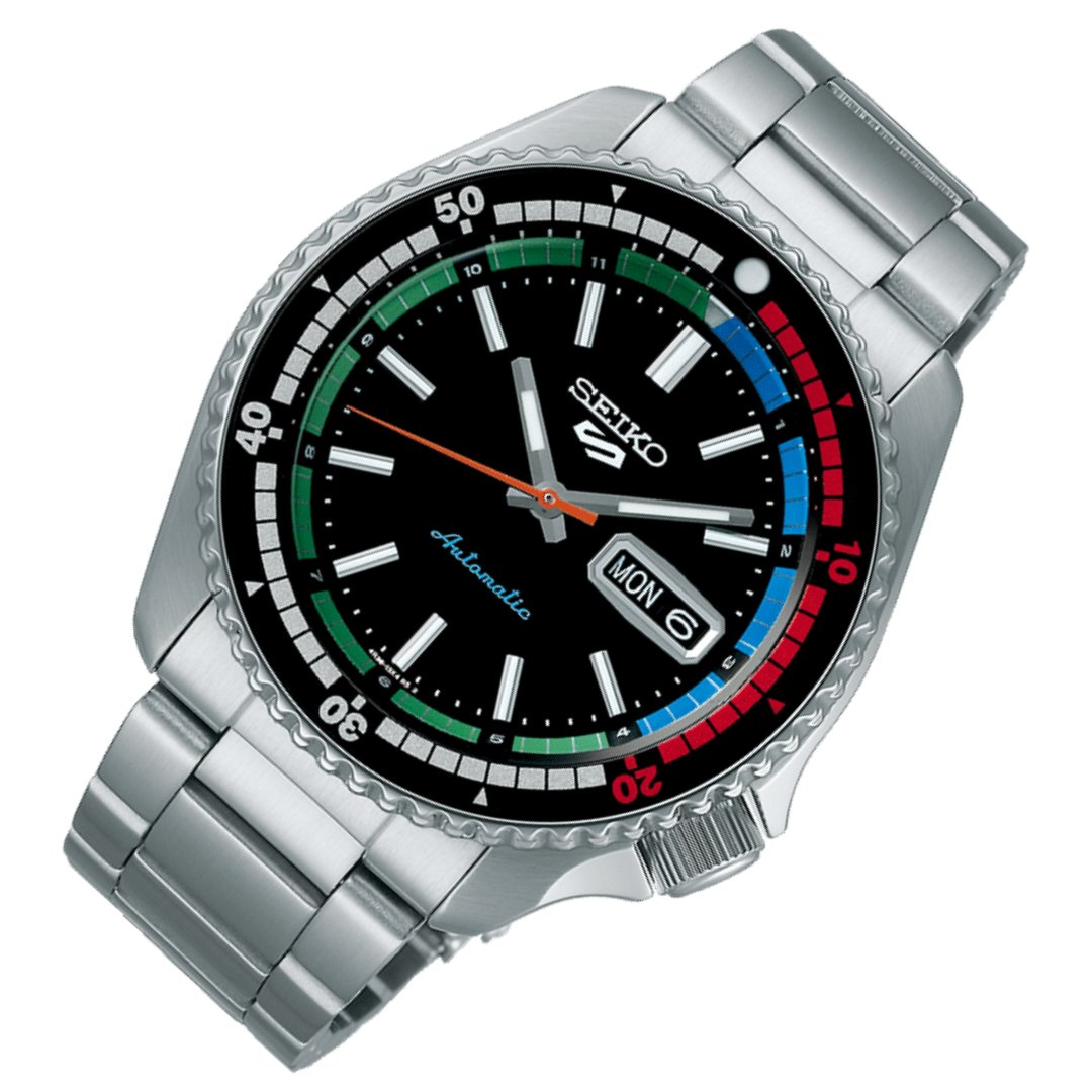 Seiko 5 Sports SRPK13K1 SRPK13 SRPK13K 24 Jewels Automatic Mens Watch