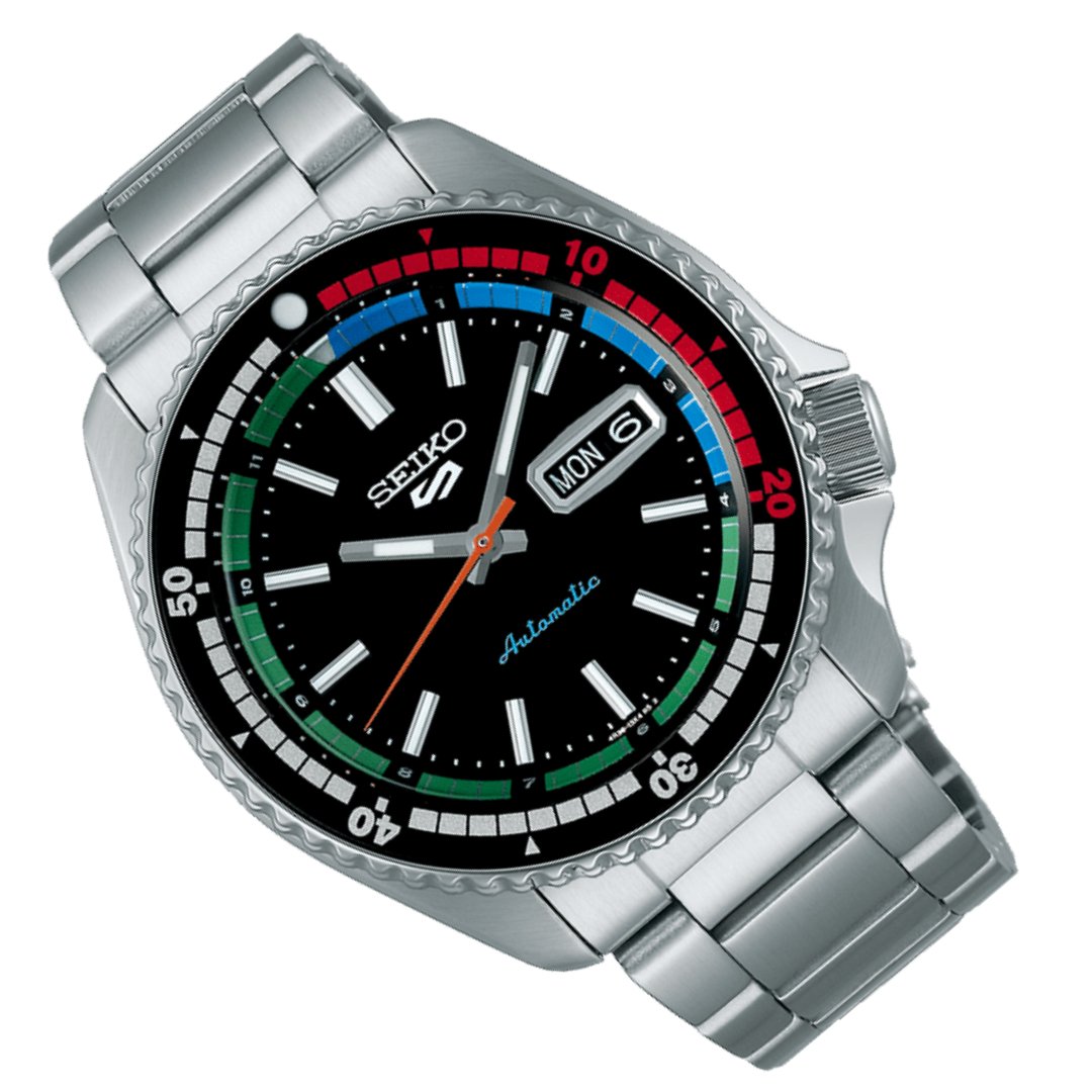 Seiko 5 Sports SRPK13K1 SRPK13 SRPK13K 24 Jewels Automatic Mens Watch