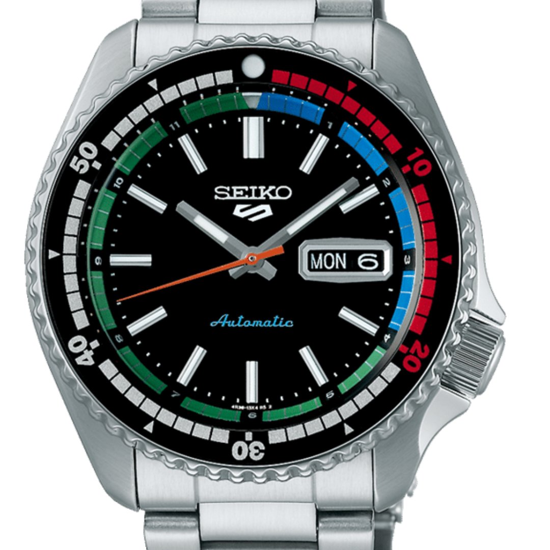Seiko 5 Sports SRPK13K1 SRPK13 SRPK13K 24 Jewels Automatic Mens Watch
