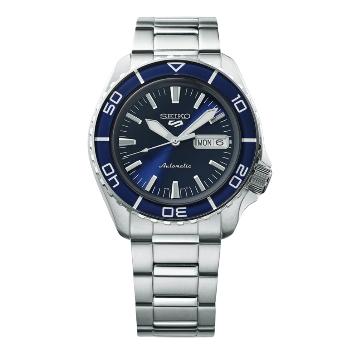 Seiko 5 Sports SRPK97K SRPK97K1 SRPK97 SKX Style Blue Dial Automatic Mens Watch