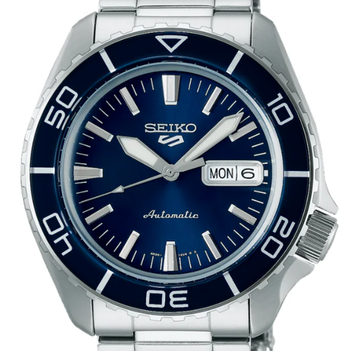 Seiko 5 Sports SRPK97K SRPK97K1 SRPK97 SKX Style Blue Dial Automatic Mens Watch