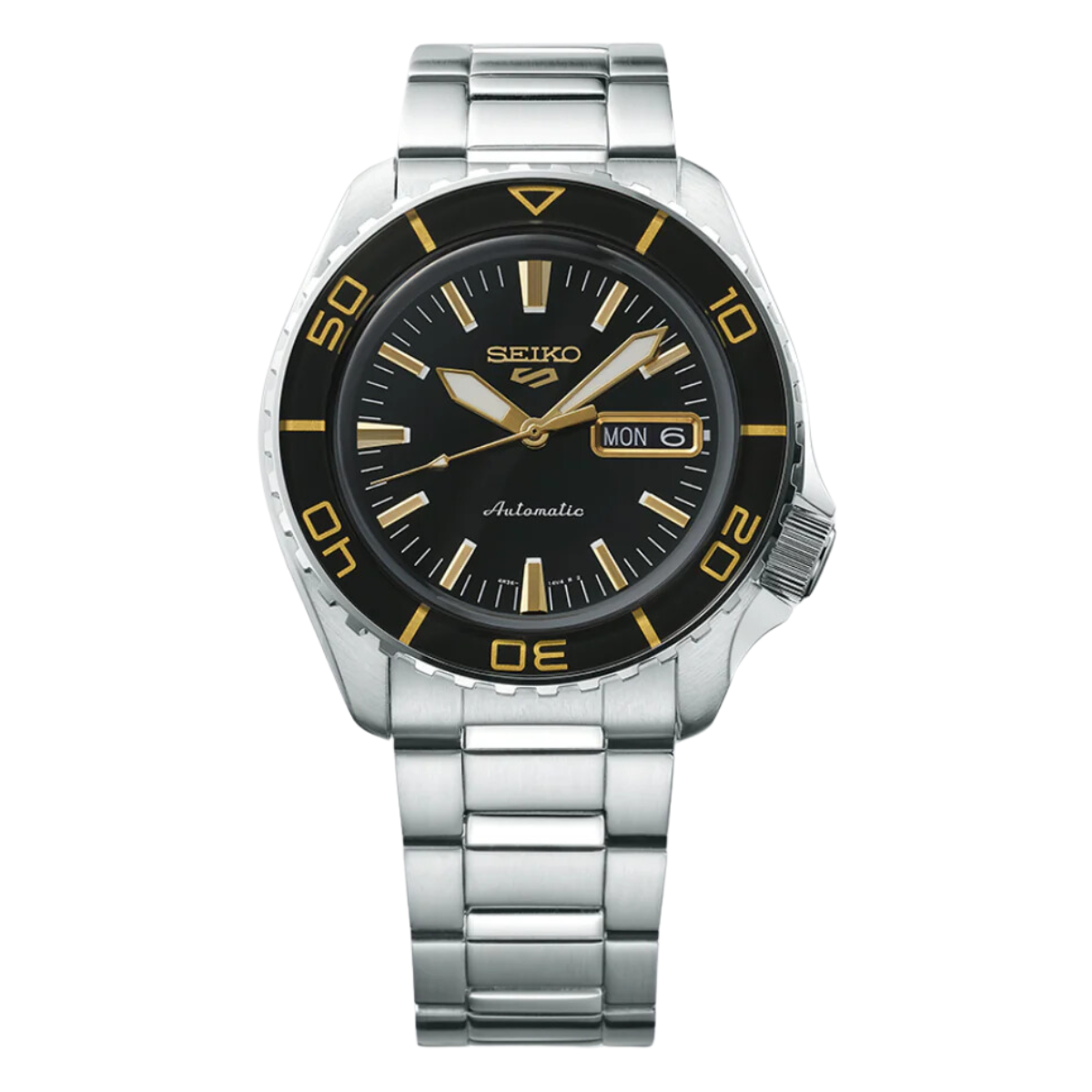 Seiko 5 Sports SRPK99K1 SRPK99 SRPK99K SKX Style Black Dial Automatic Watch